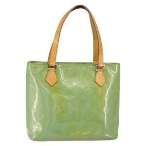 Louis Vuitton Monogram Vernis Houston Handbag Baby Blue